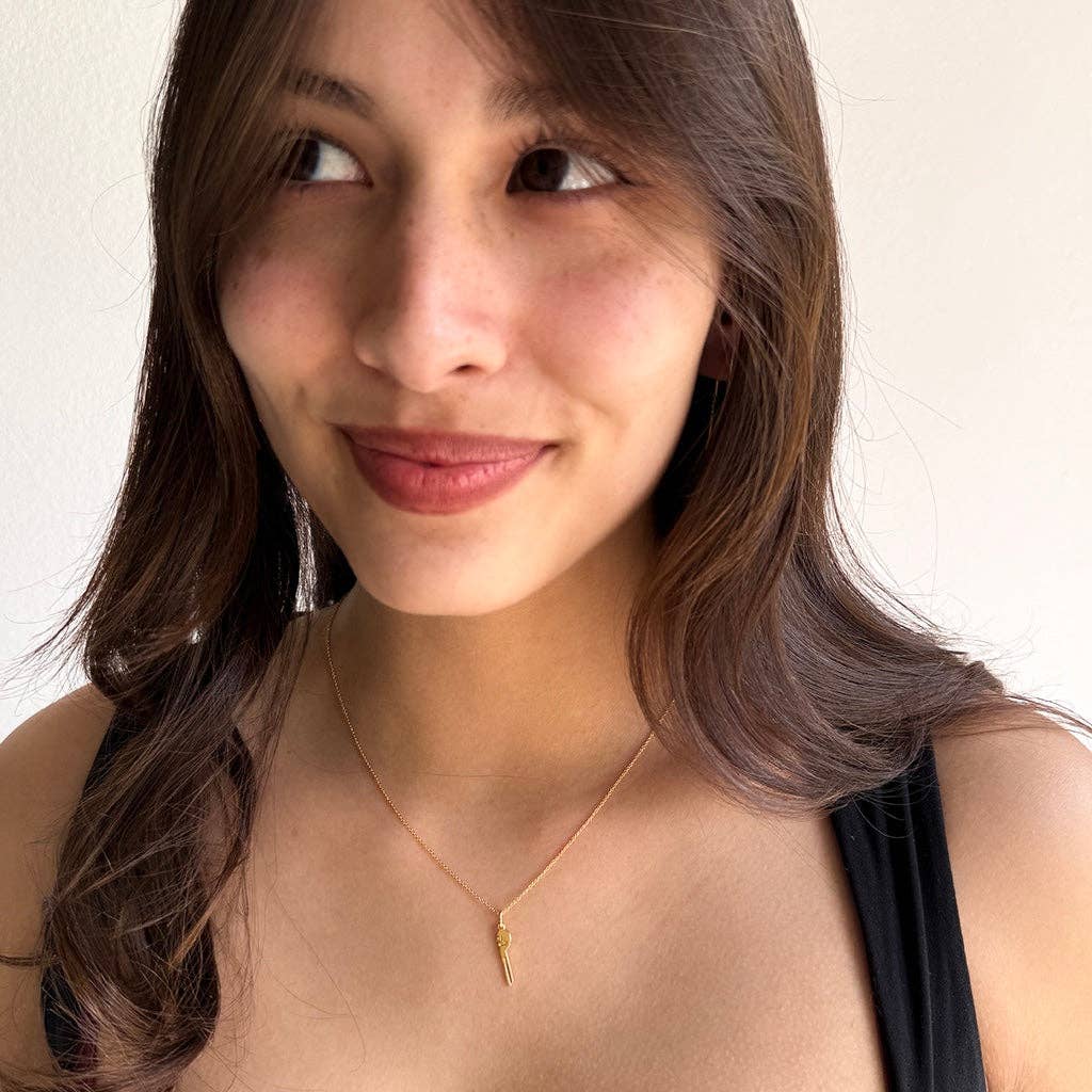 BFF Heart Key Necklace Duo