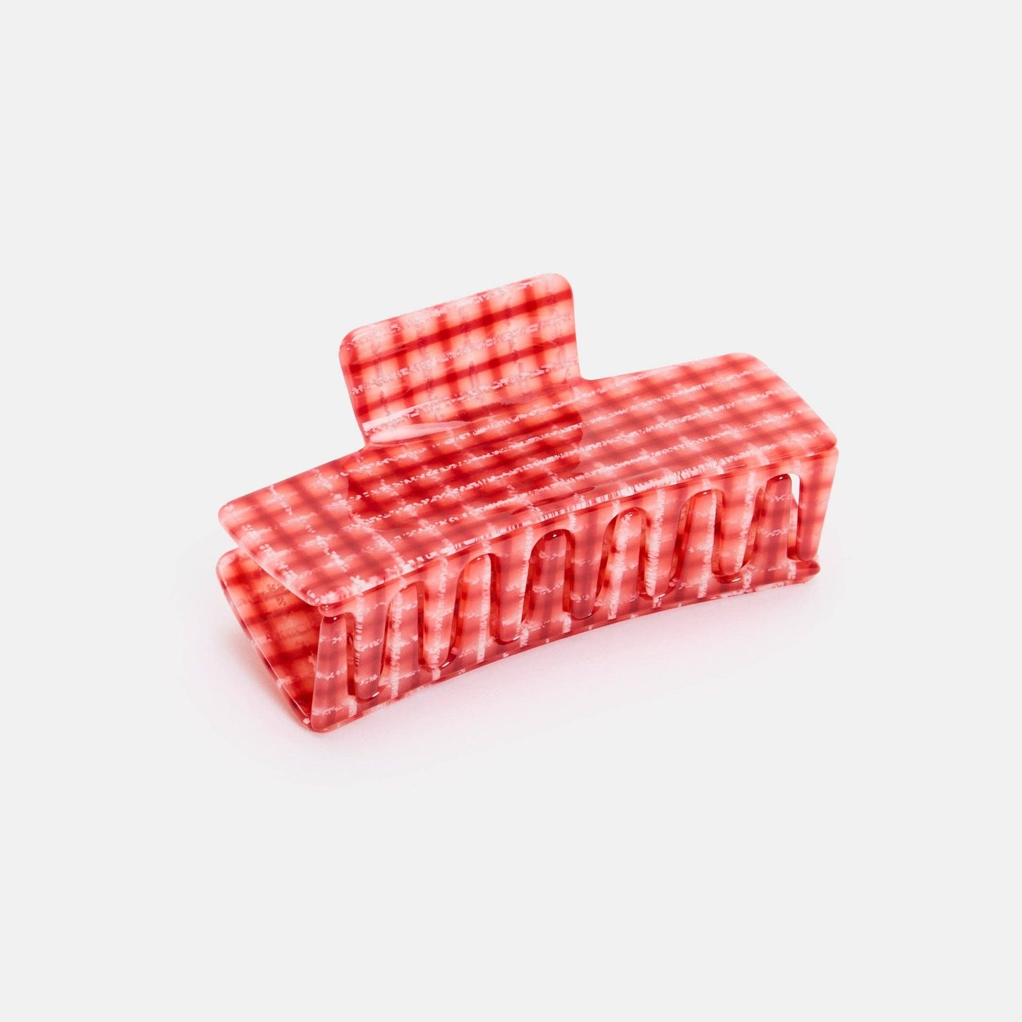 Red Plaid Box Claw