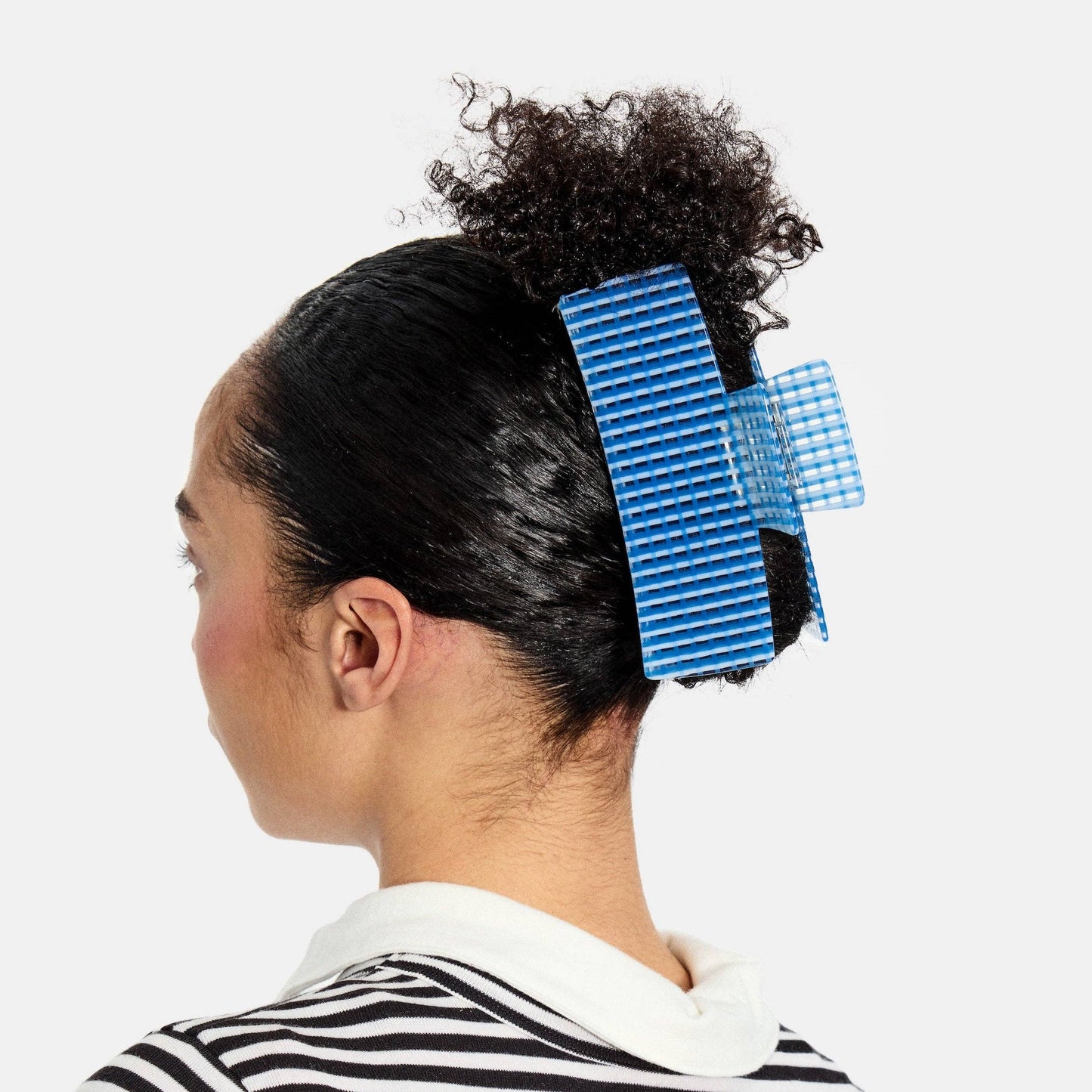 Blue Lattice Jumbo Box Claw