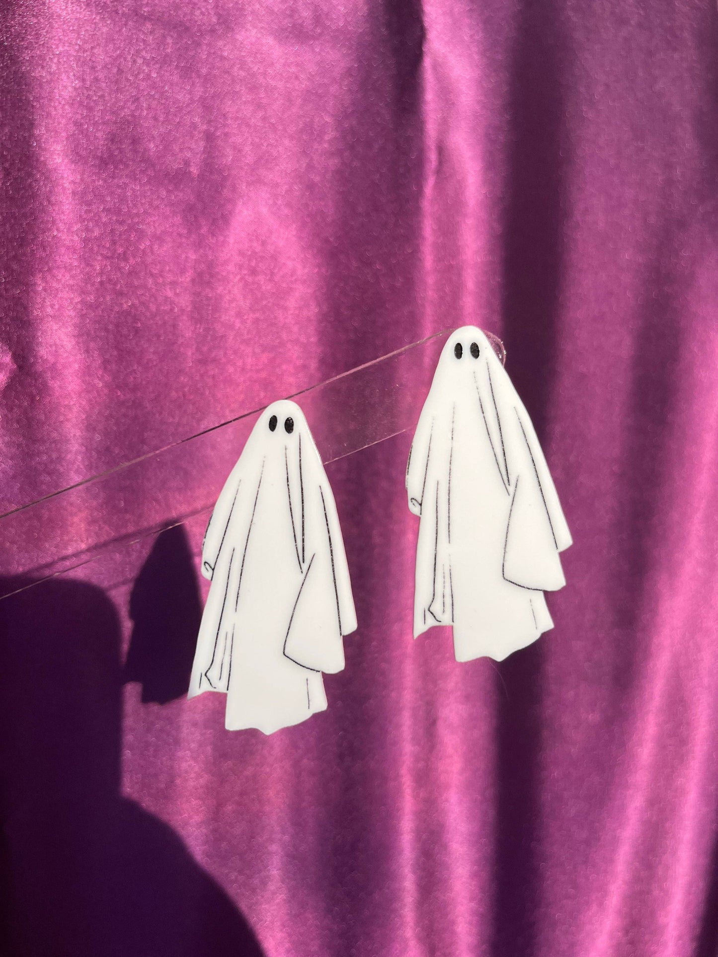 Sheet Ghost Earrings