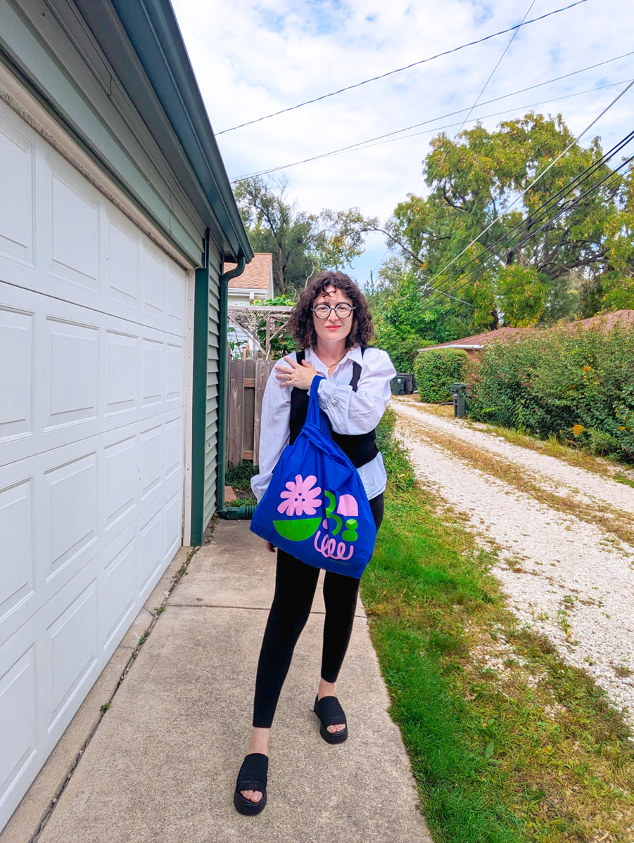 Blue Ponnopozz Custom Baggu
