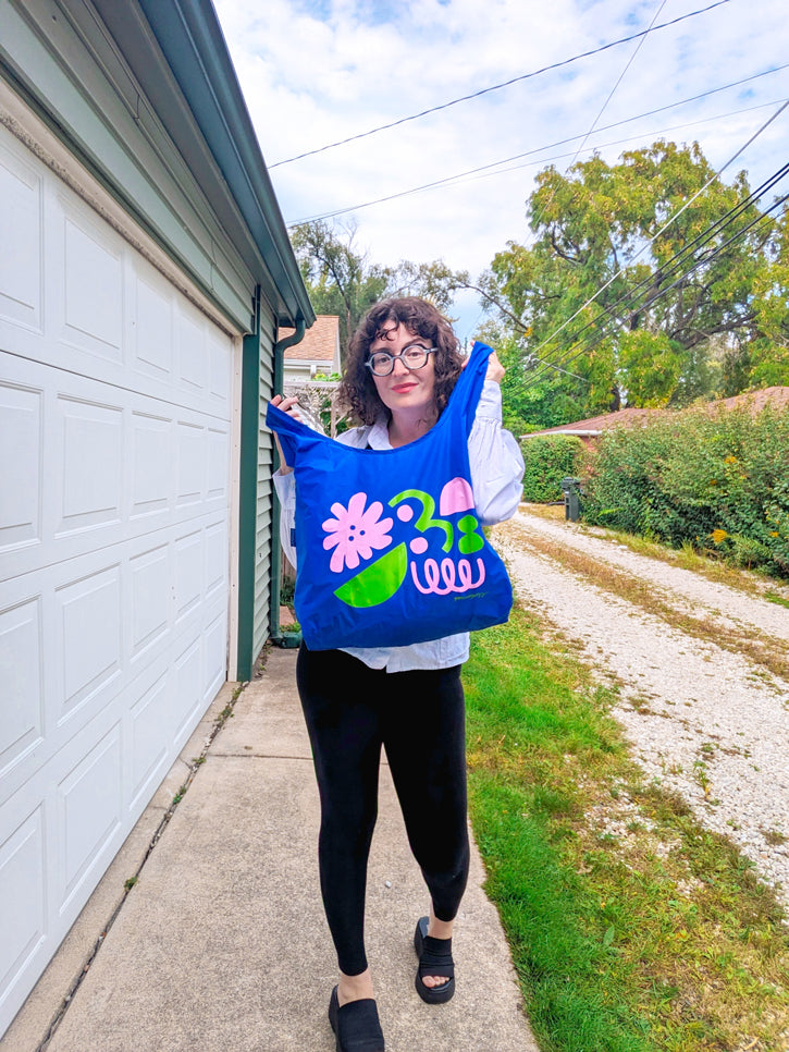 Blue Ponnopozz Custom Baggu