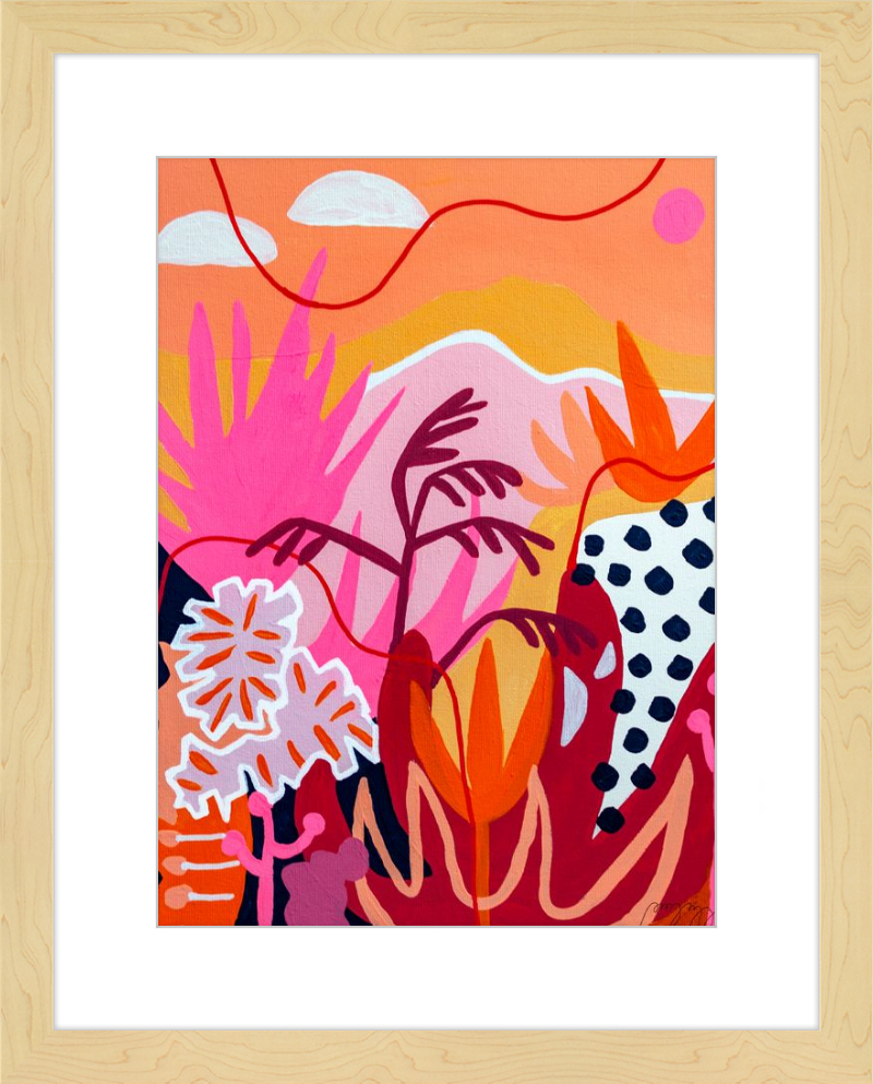 High Noon Framed Art Print
