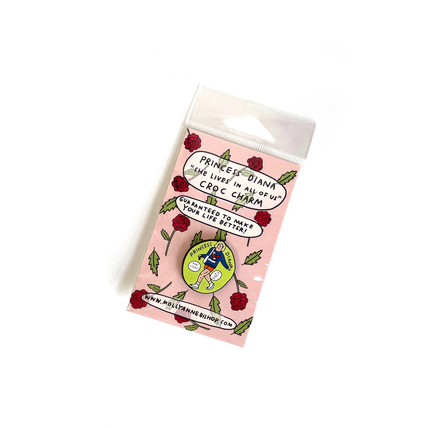 Princess Di Croc Charm