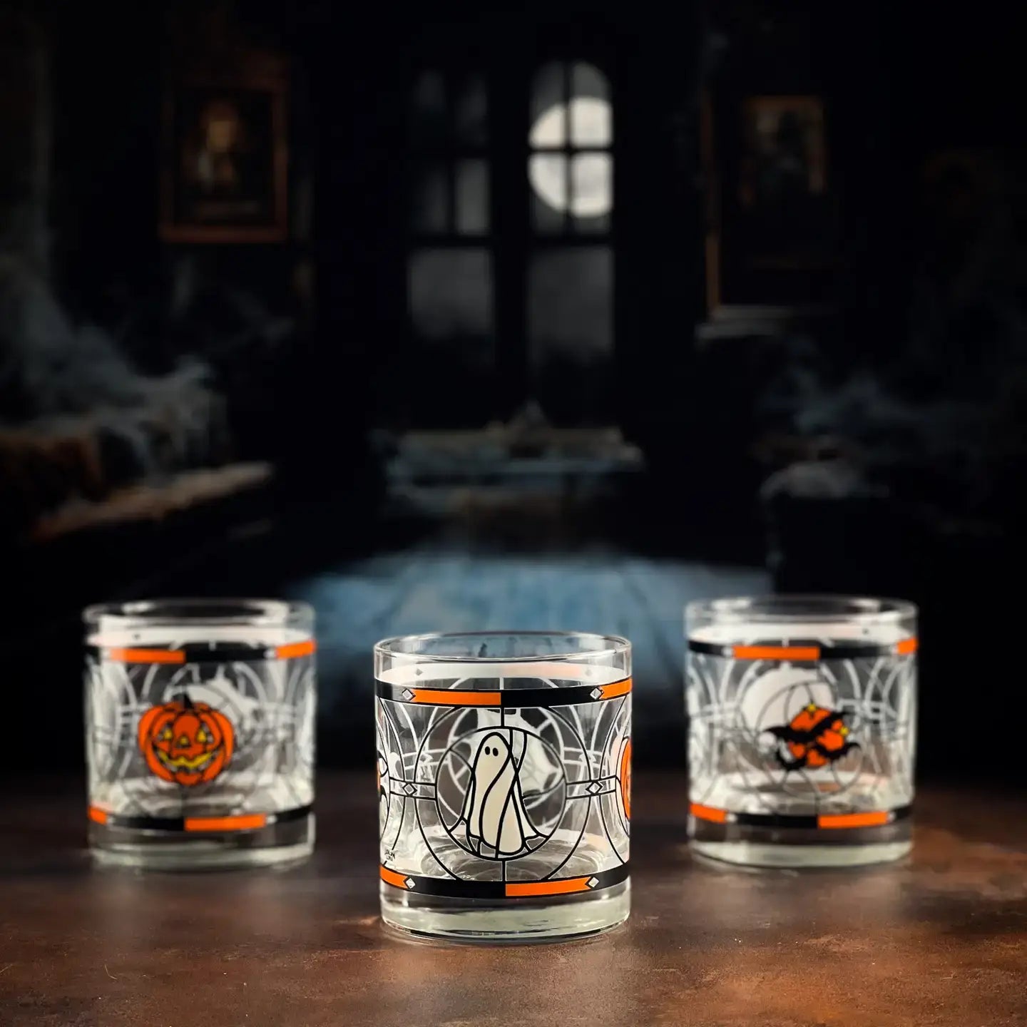 Halloween Rocks Glass