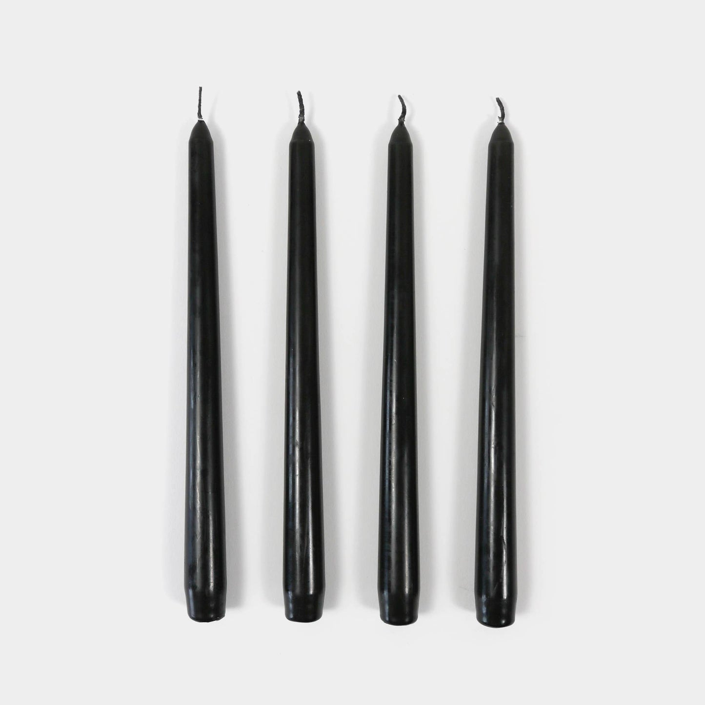 Black 10" Taper Candles