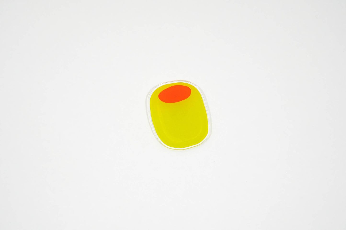 Olive acrylic magnet