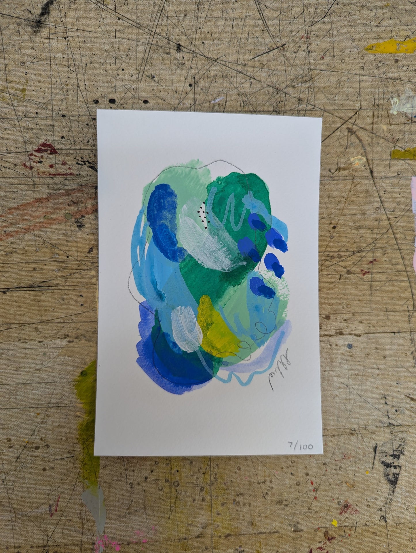 100 Ponno Watercolors