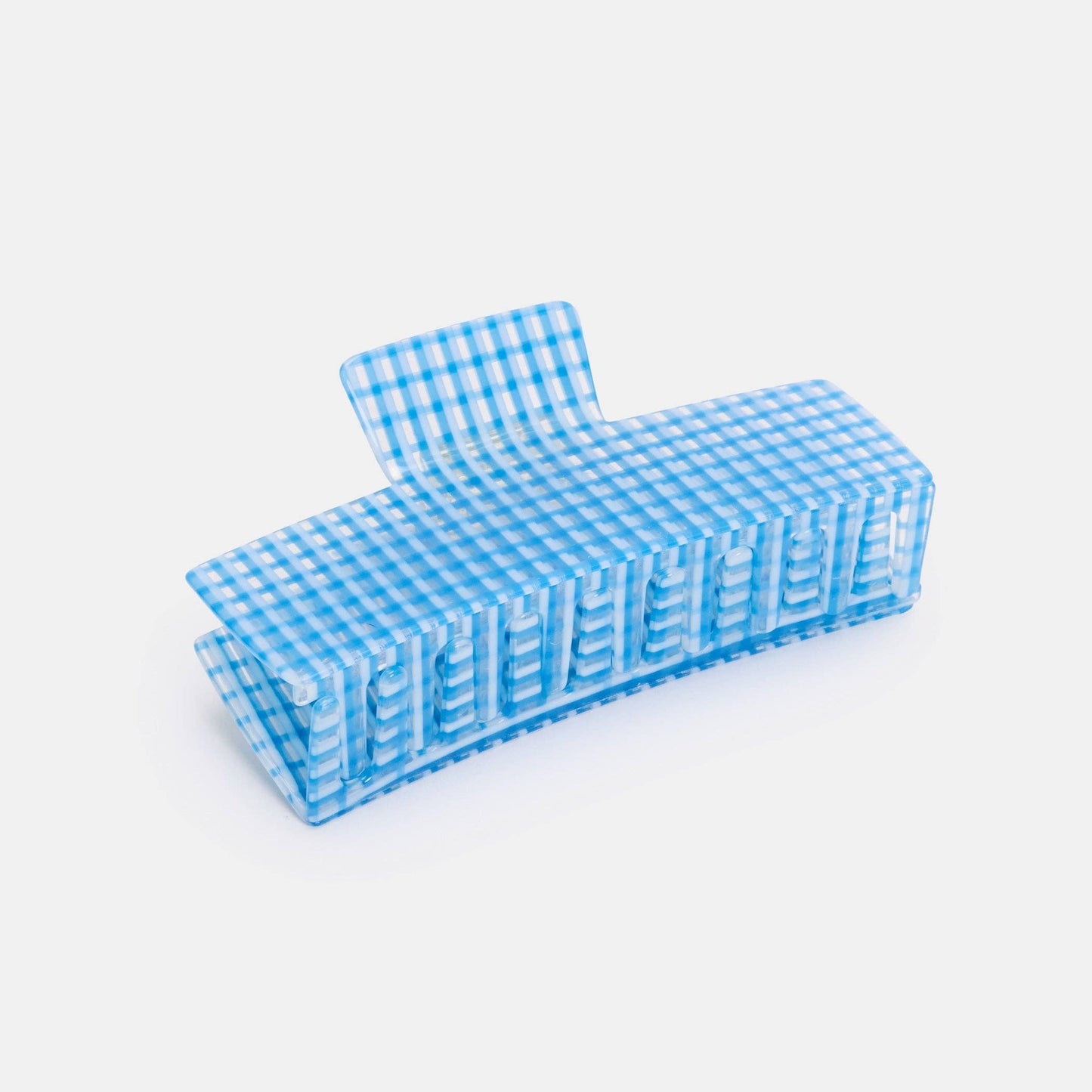 Blue Lattice Jumbo Box Claw