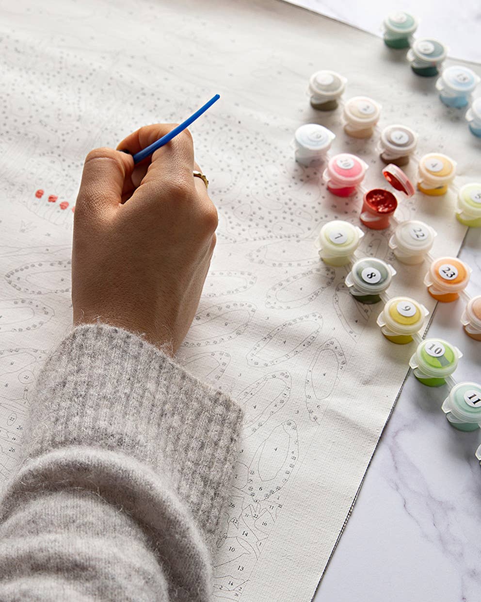 In Bloom Paint by Numbers Kit & Canvas