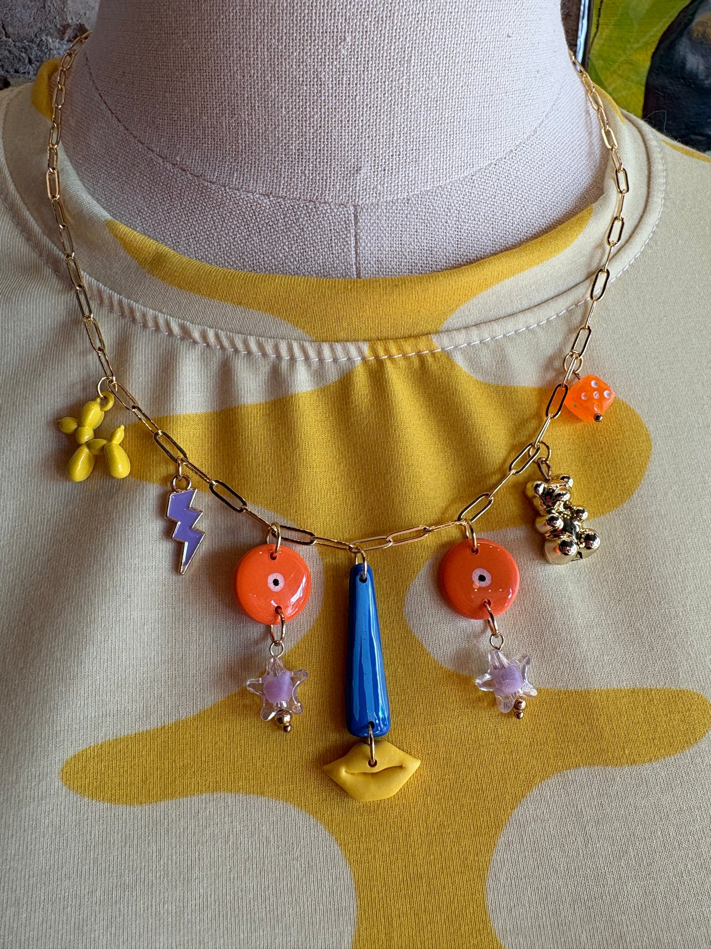 Mystery Face Necklace