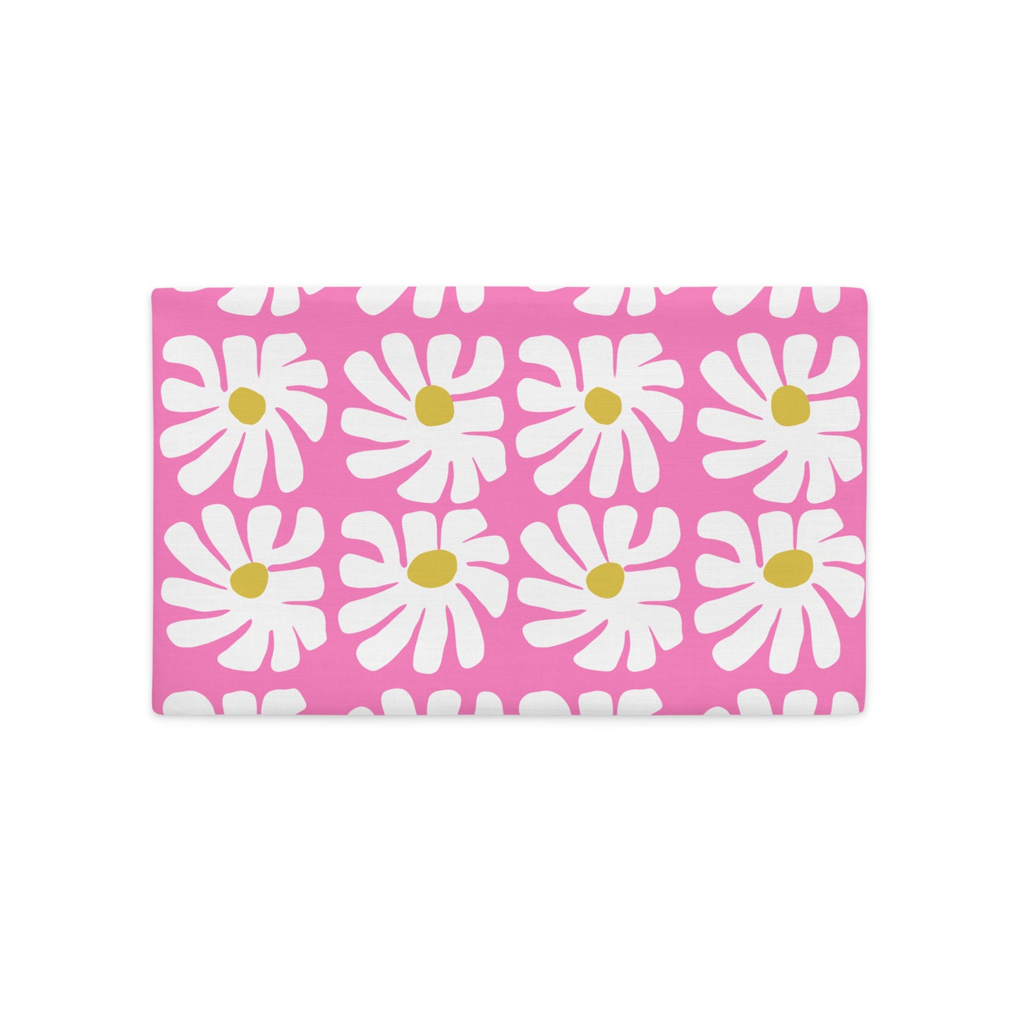 Crazy Daizy Pillow Case in Pink