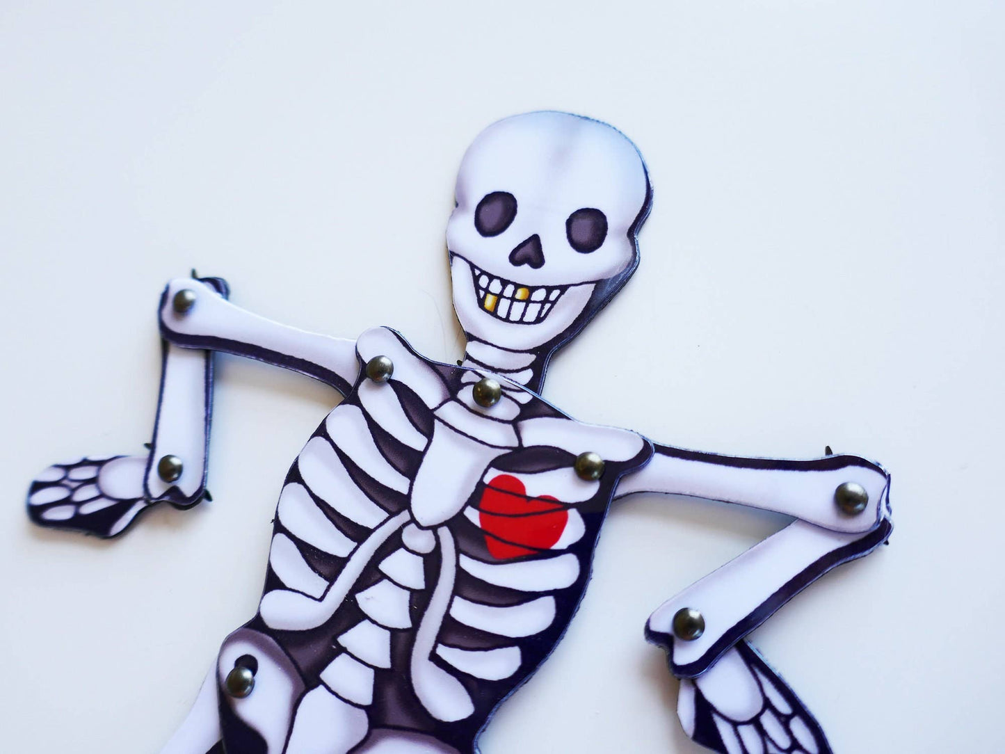 Posable Skeleton Magnet