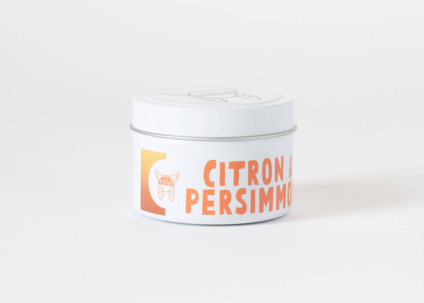 Citron + Persimmon Candle Tin