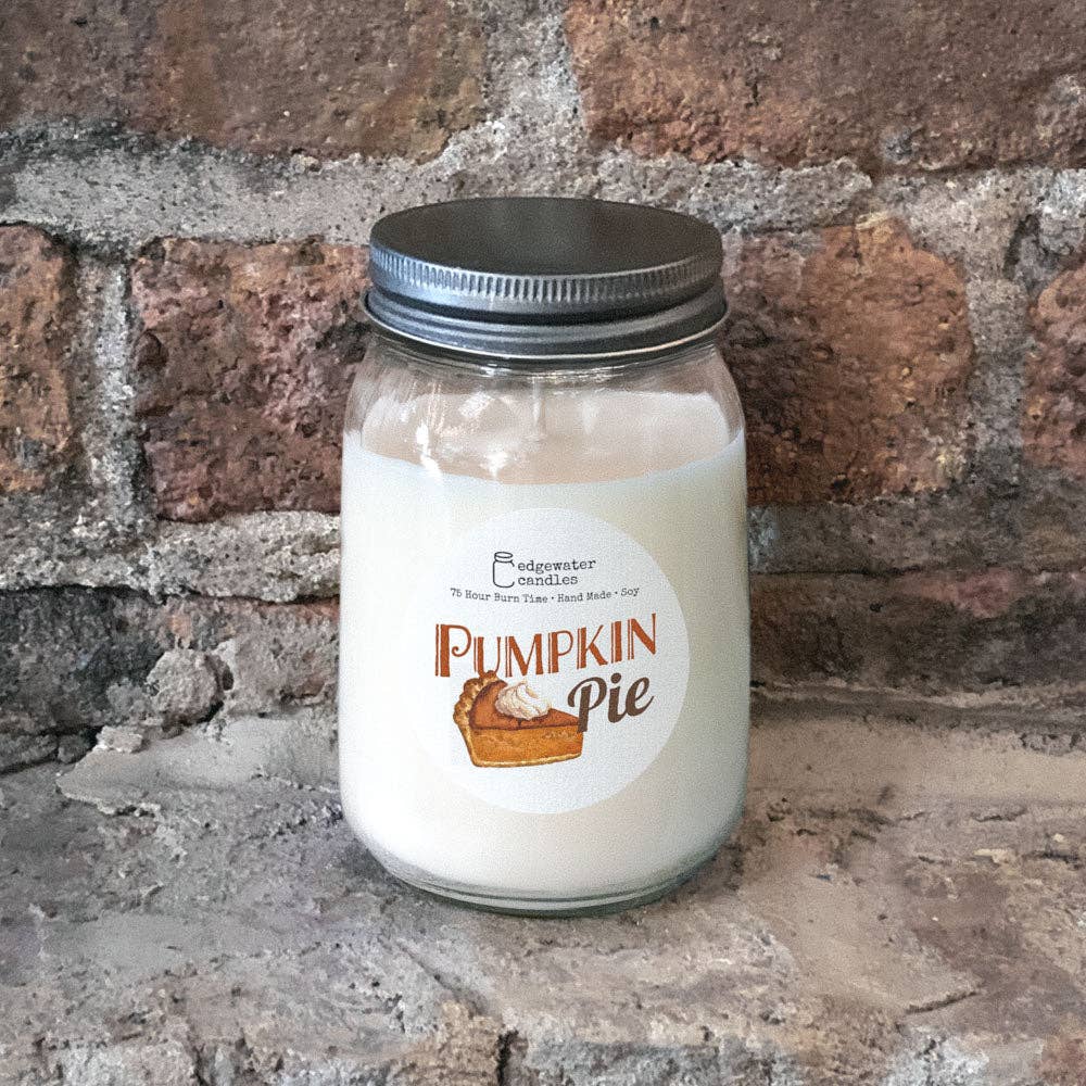 Pumpkin Pie Jar Candles