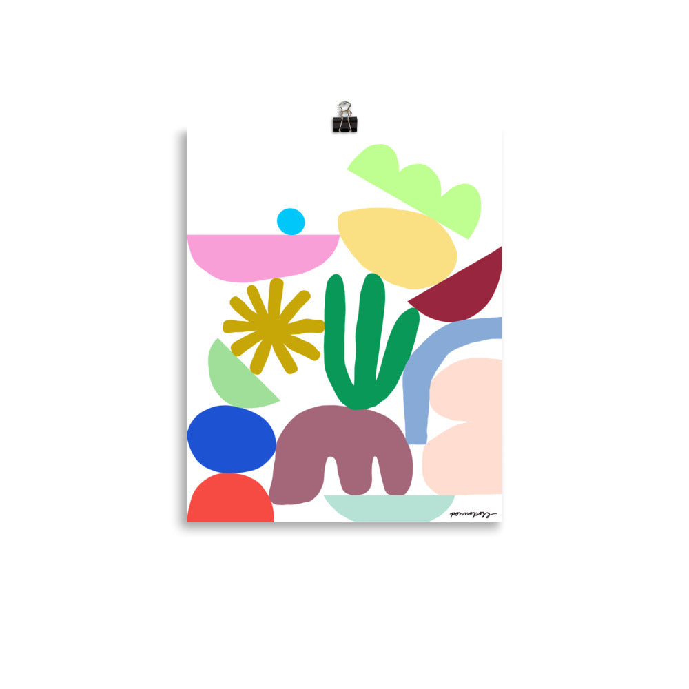 Pieces Art Print