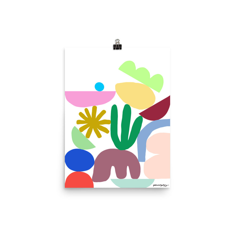 Pieces Art Print