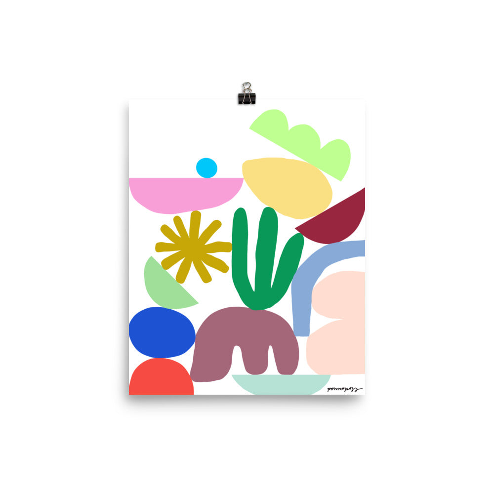 Pieces Art Print