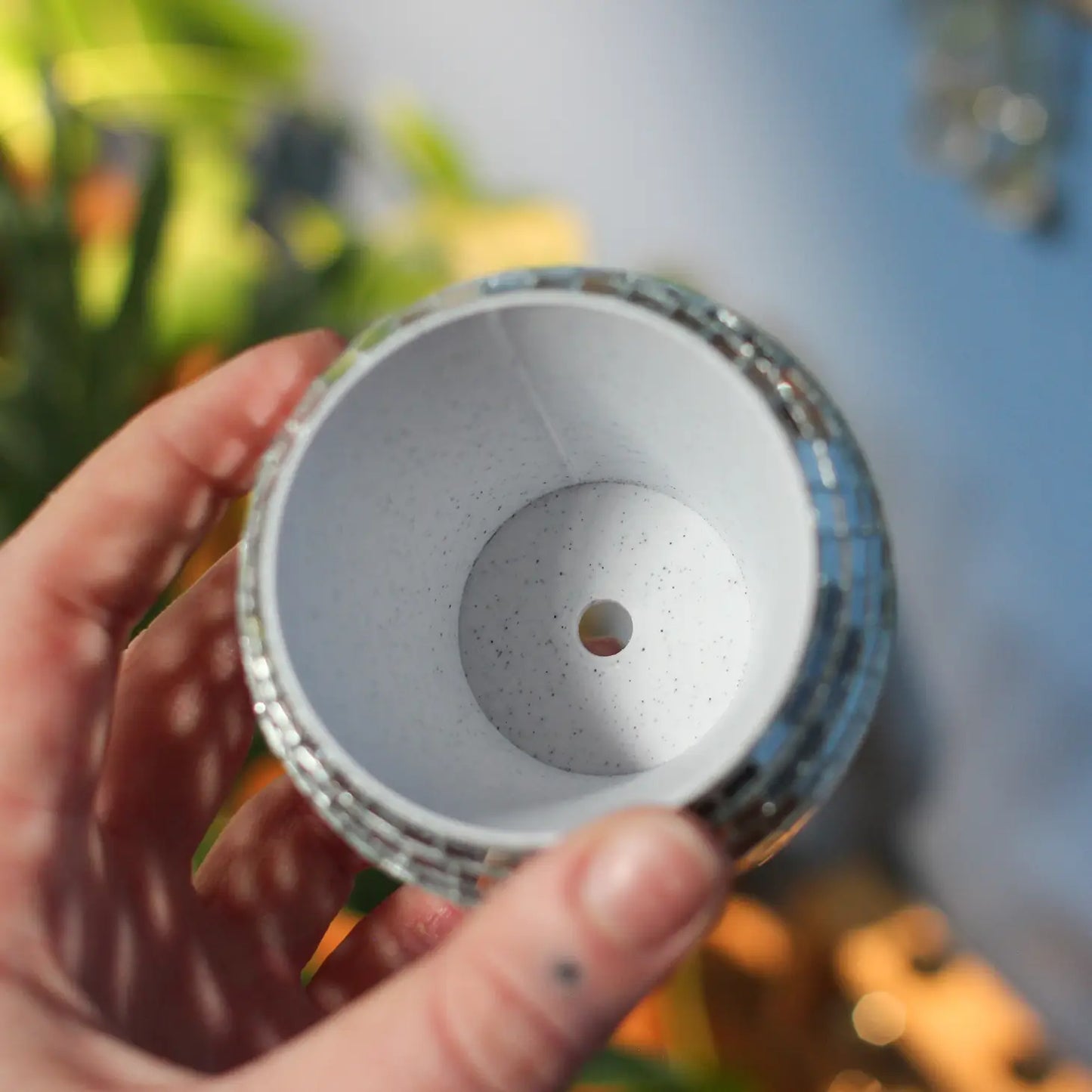 Disco Ball Planter
