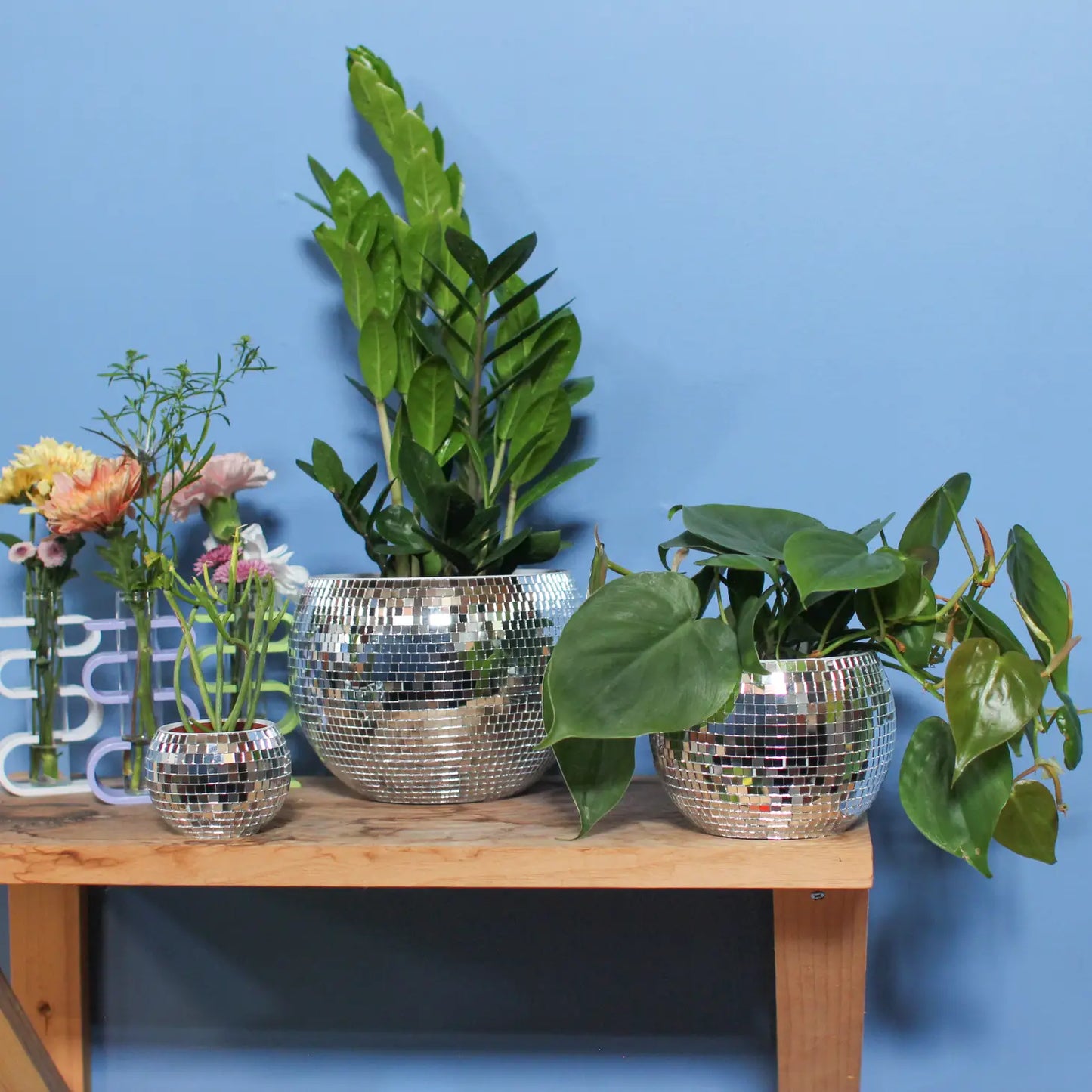 Disco Ball Planter
