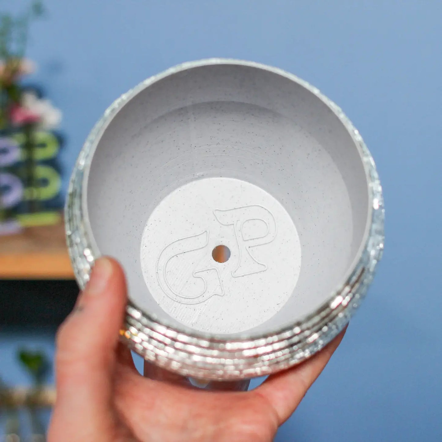 Disco Ball Planter