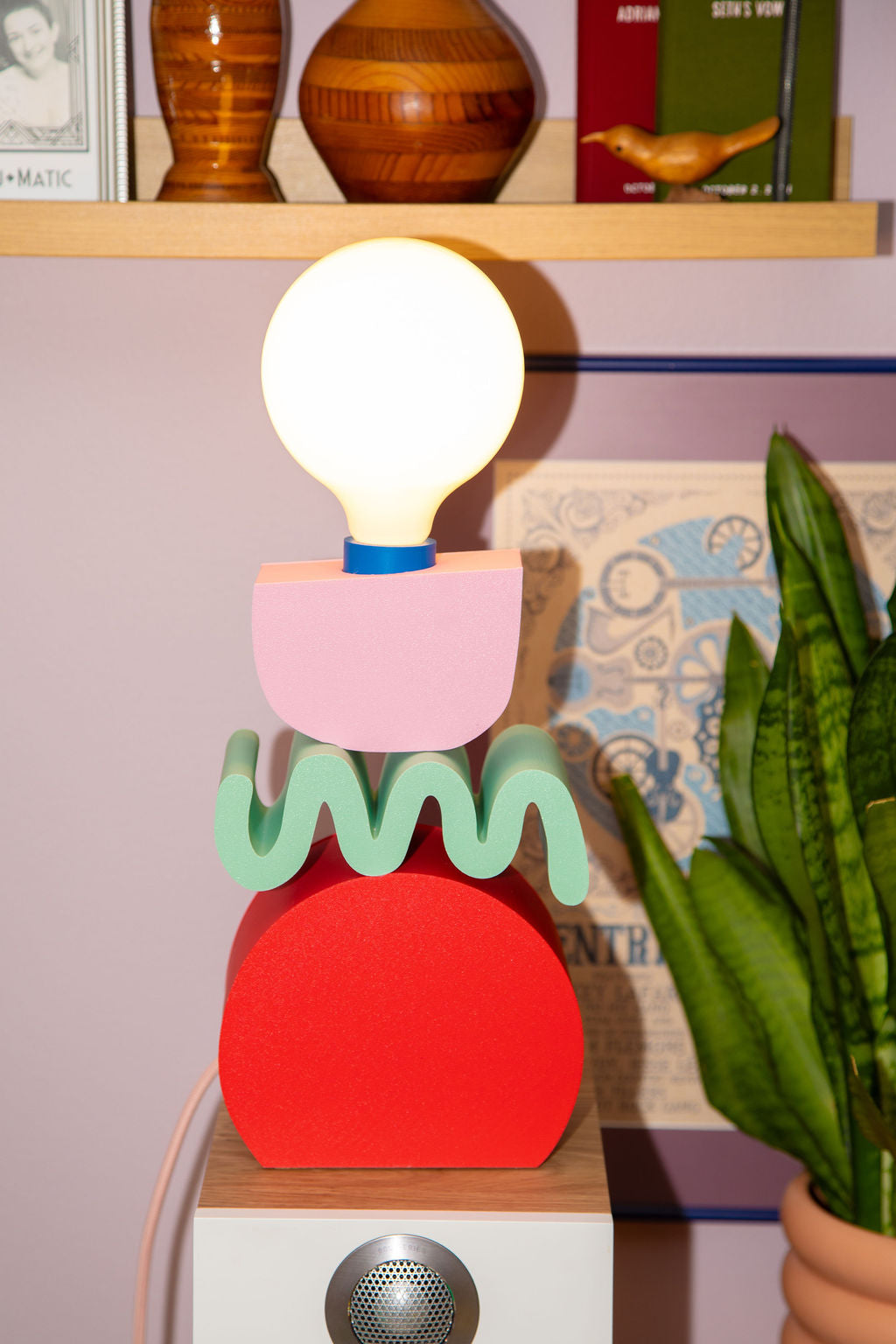 The Table Lamp in OG Pink
