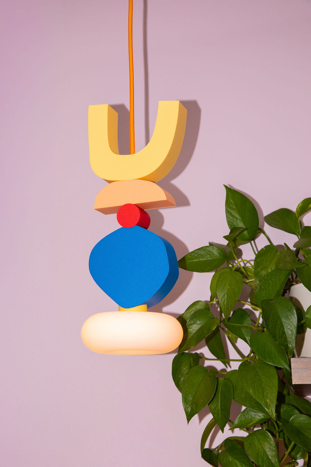 The Hanging Lamp in Warm