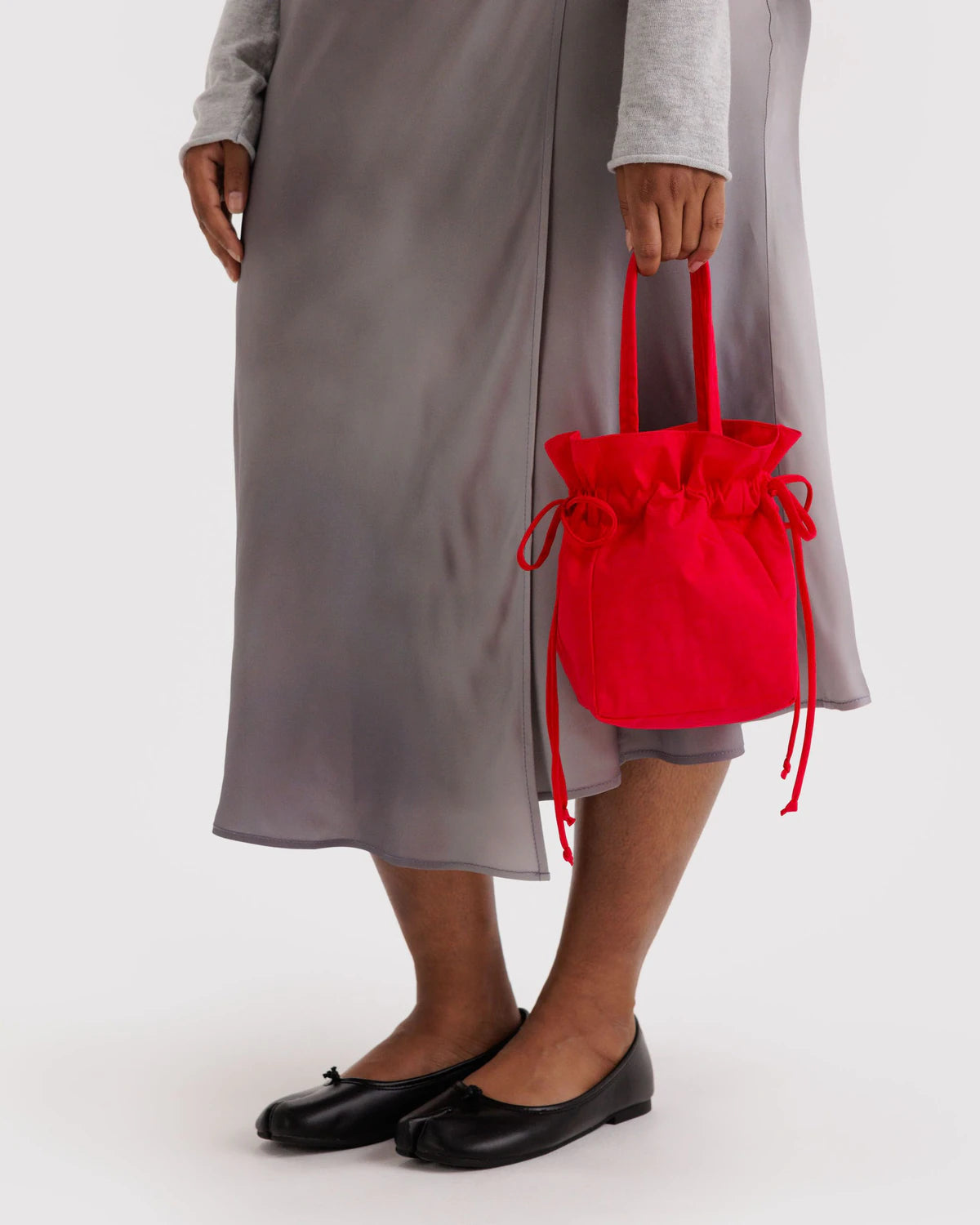 Candy Apple Nylon Drawstring Bag