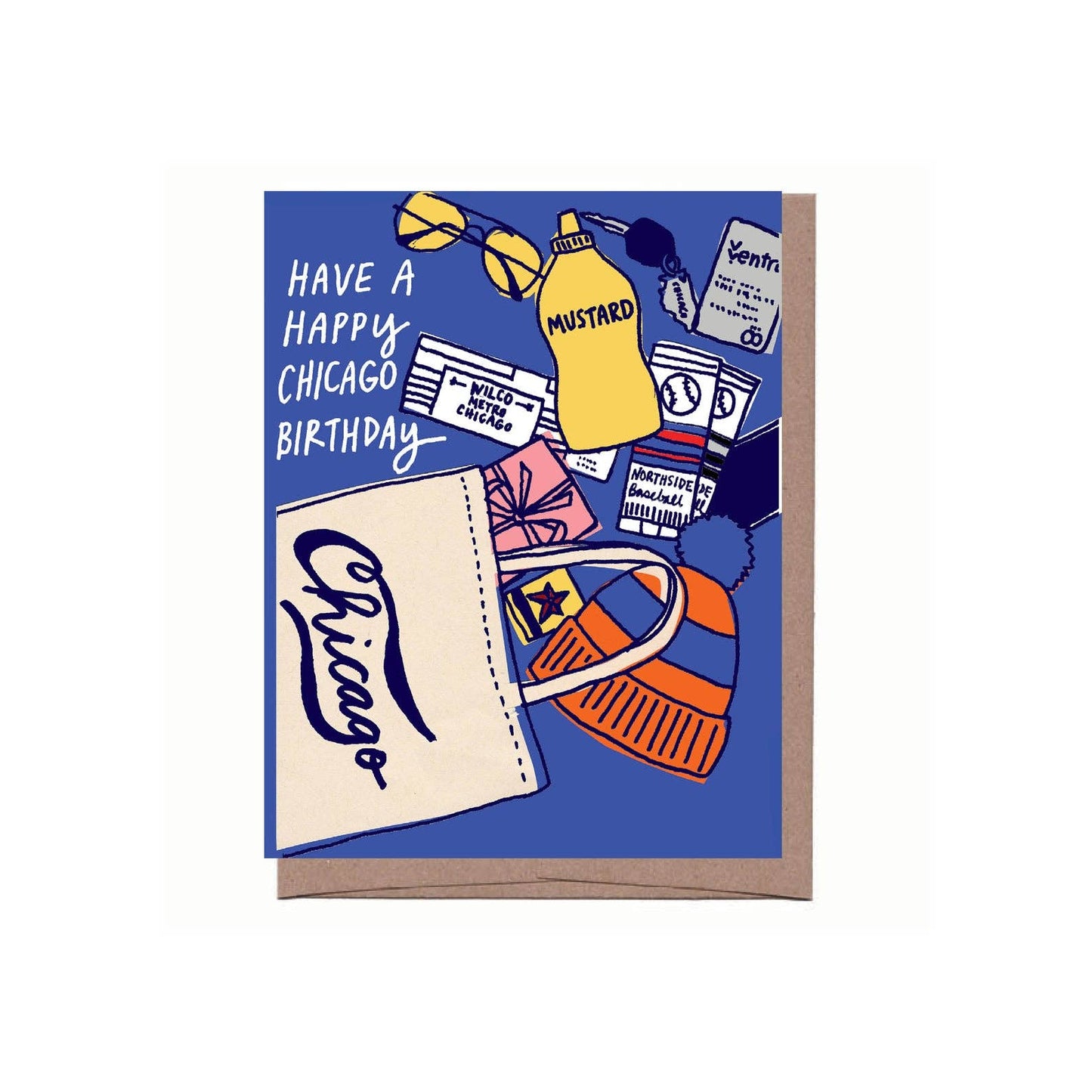 Tote Bag Birthday Greeting Card