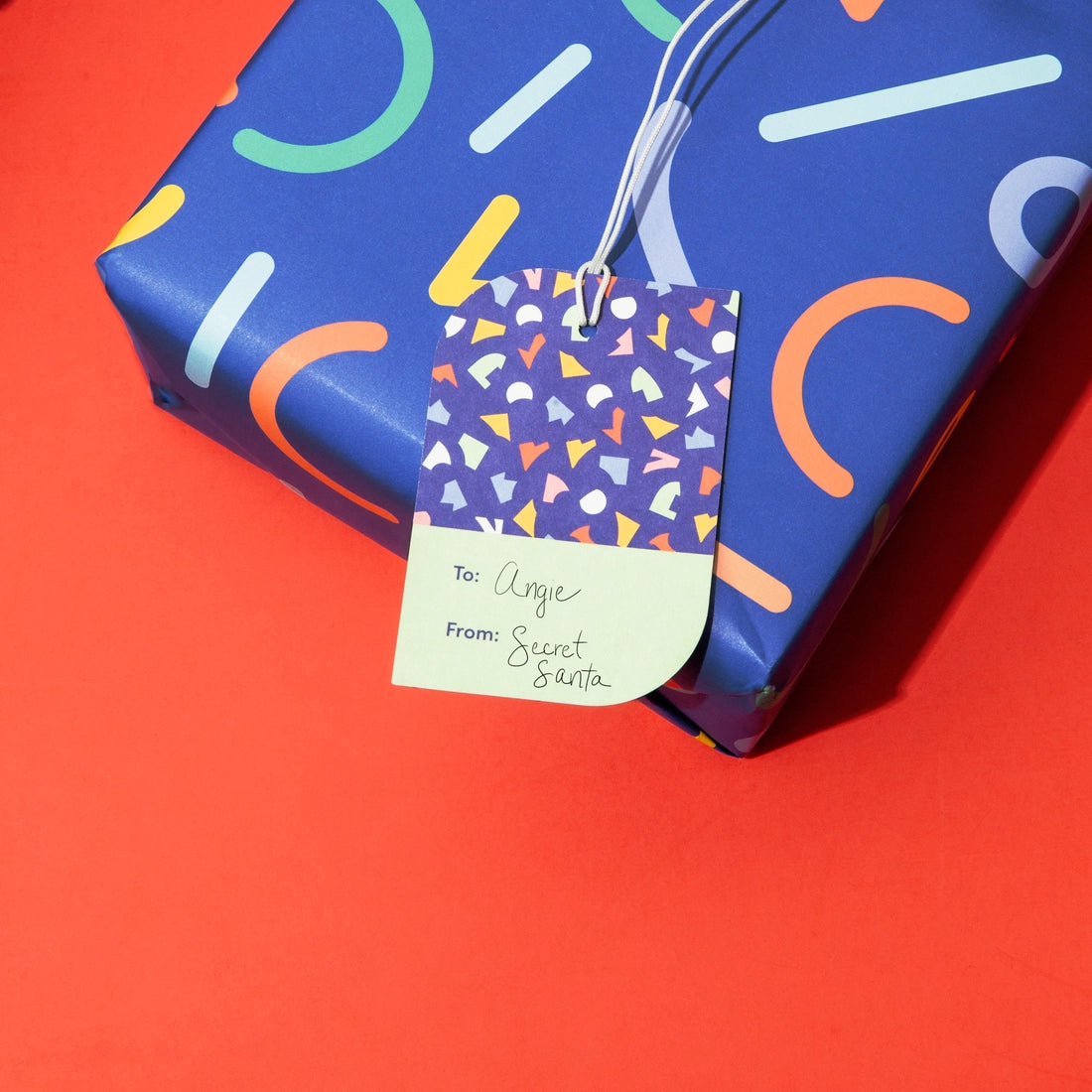 Gift Tag Set in Confetti