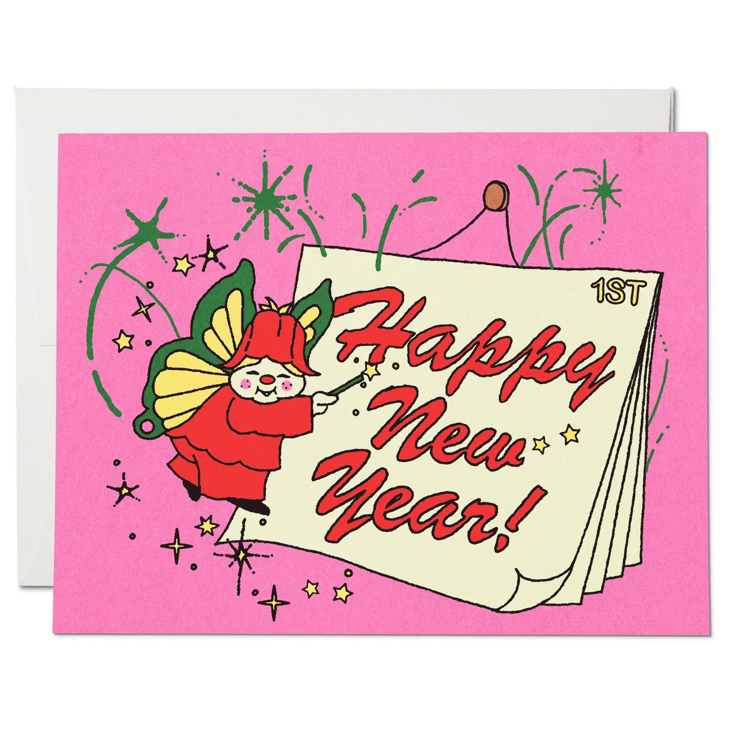 New Year Fairy card