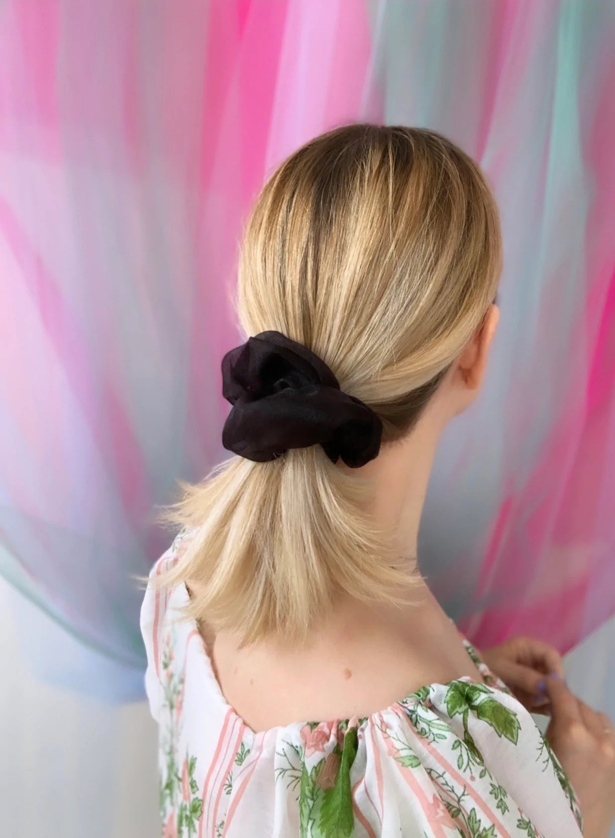 Mini Cloud Scrunchie