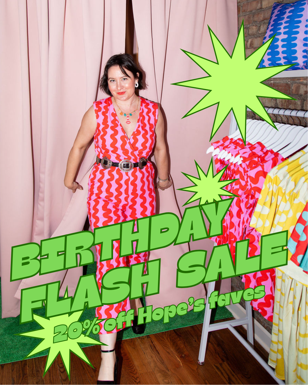 Hope's Birthday Flash Sale!