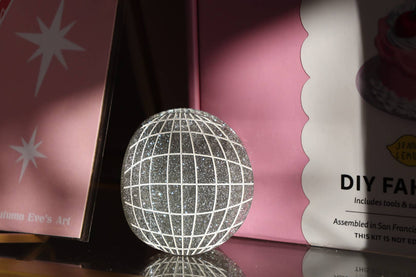 Glittery Disco Ball Hair Claw