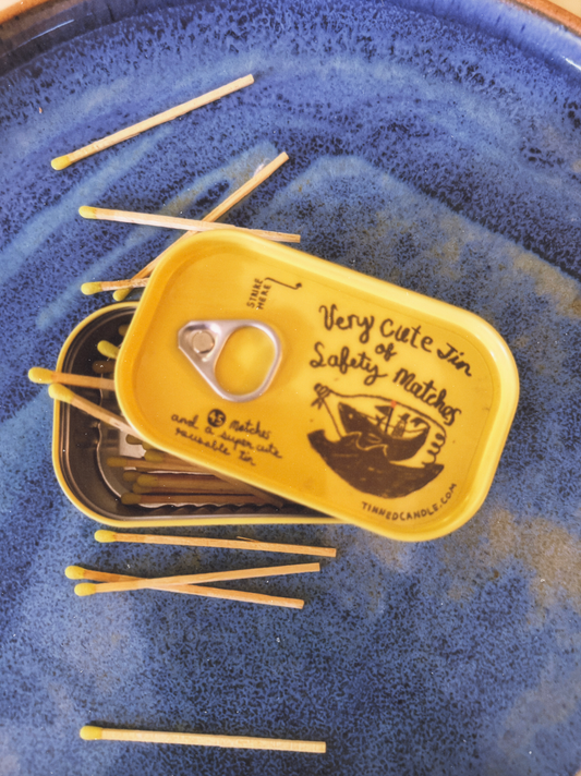 Very Cute Tin of Safety Matches