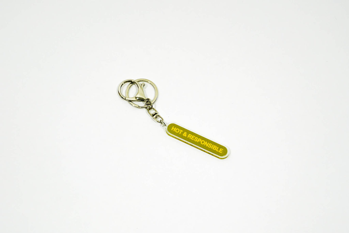Hot & Responsible keychain