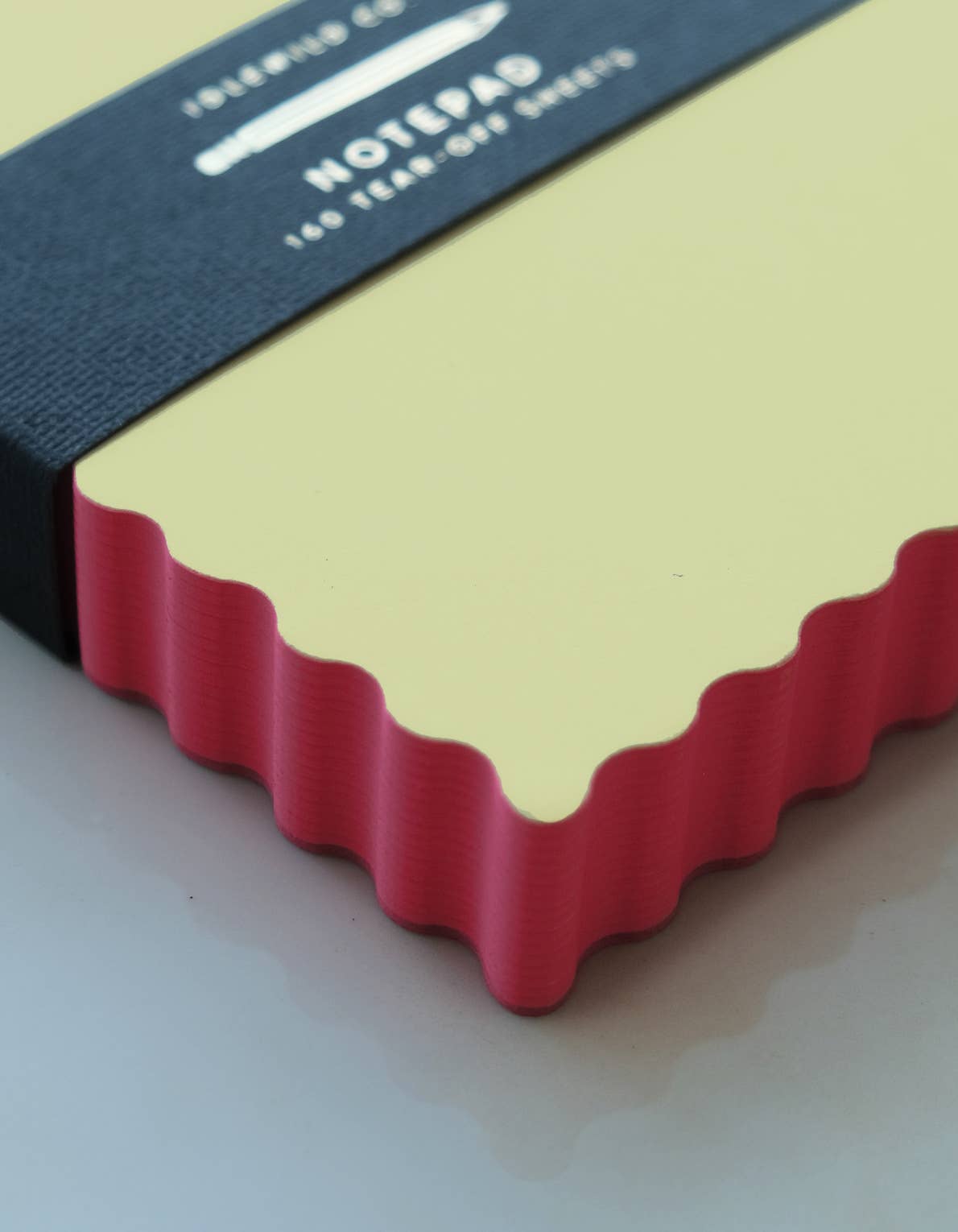 Mini Wave Shaped Notepad
