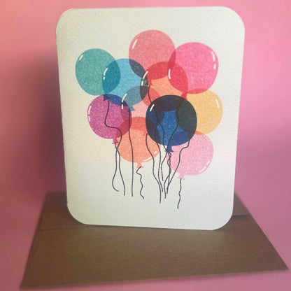 Balloon Card 