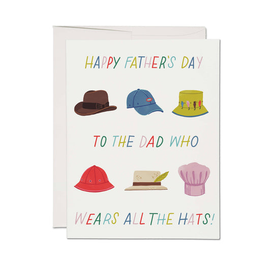 Lot of Hats Card