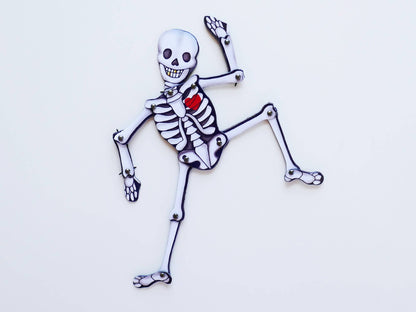 Posable Skeleton Magnet