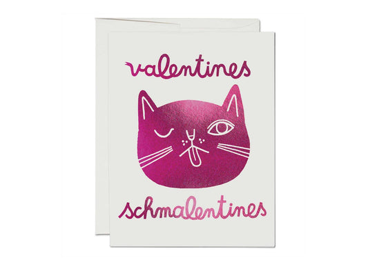 Valentines Schmalentines card