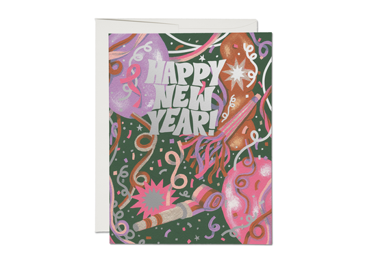 New Year's Noise Greeting Card