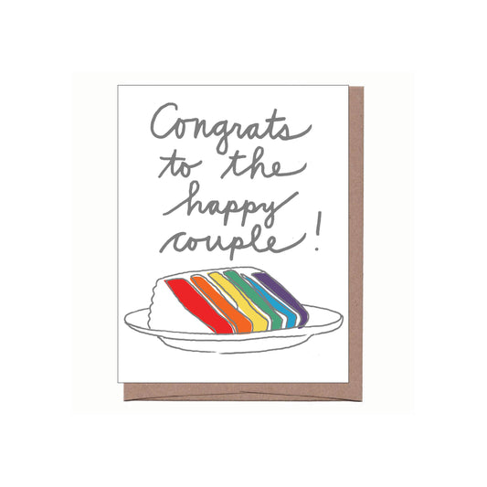 Rainbow Cake Card