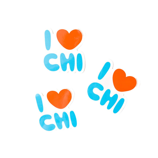 I <3 Chicago sticker