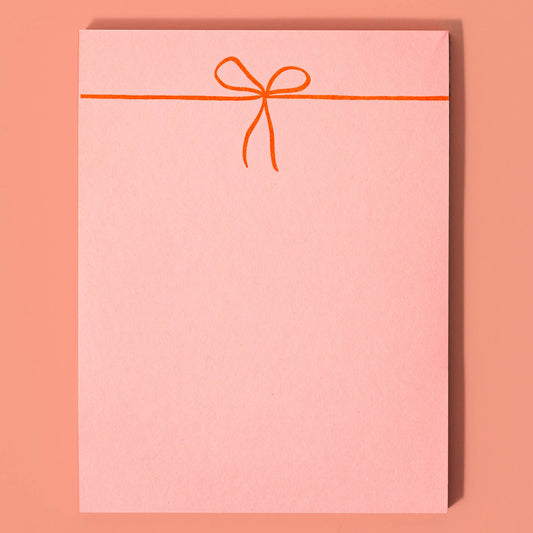 Bow Risograph Notepad