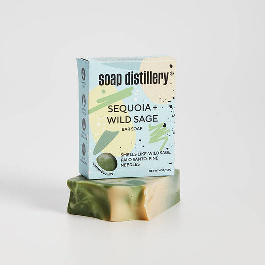 Sequoia + Wild Sage Bar Soap