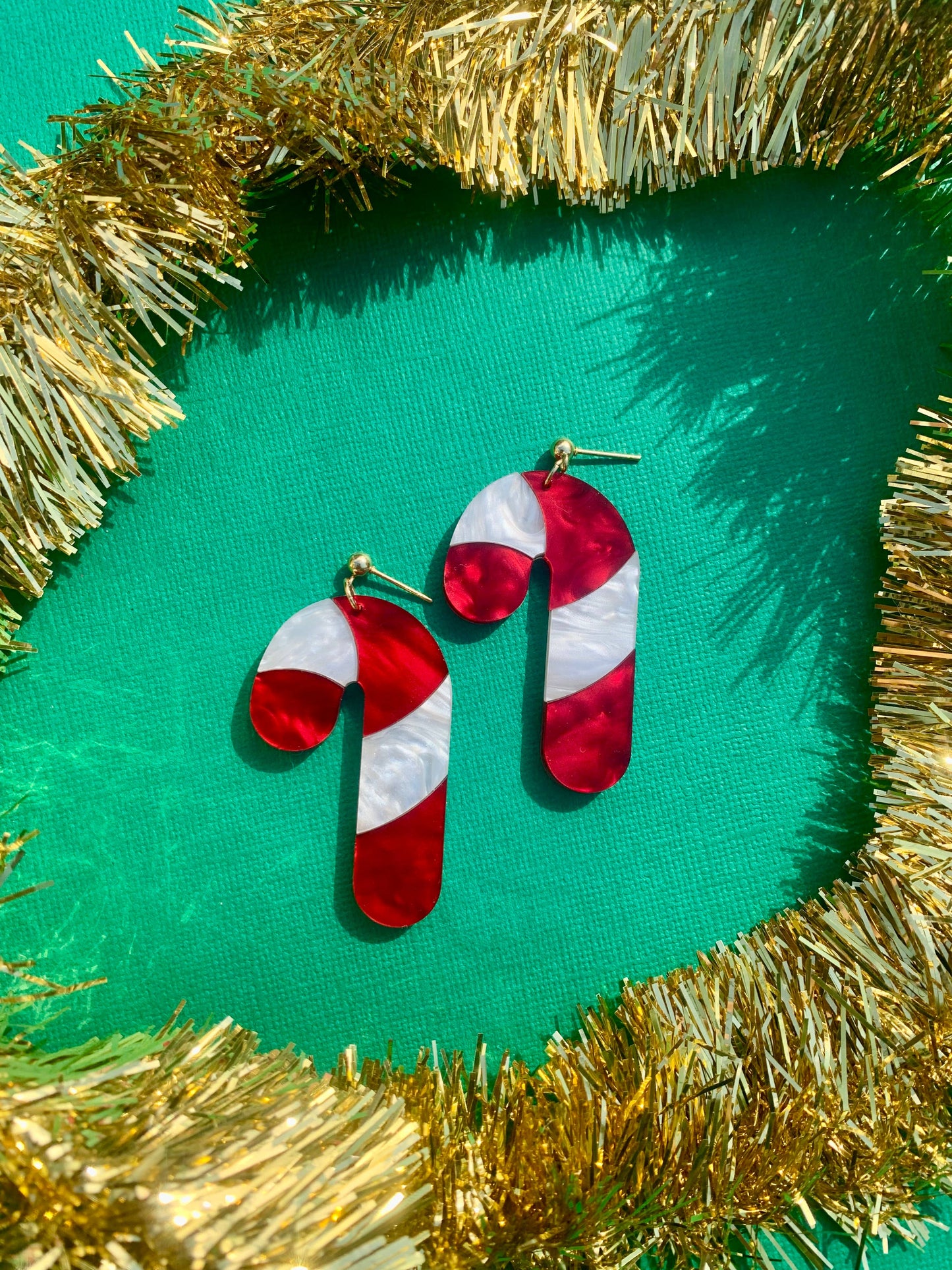 Candy Cane Earrings