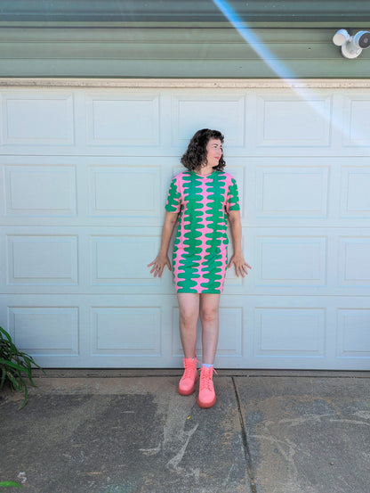 Waves Tee Shirt Dress 6XL Waves Tee Shirt Dress 6XL