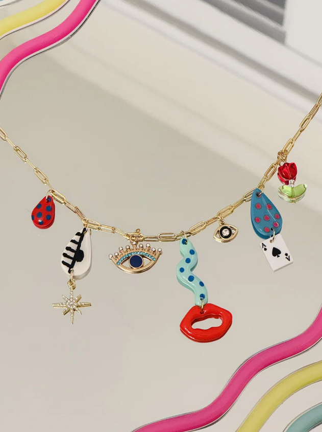 Mystery Face Necklace