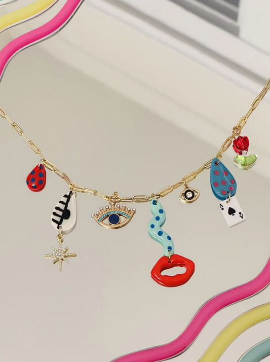 Mystery Face Necklace